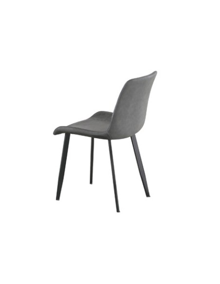 SILLA COMEDOR LIS CUIR GRIS