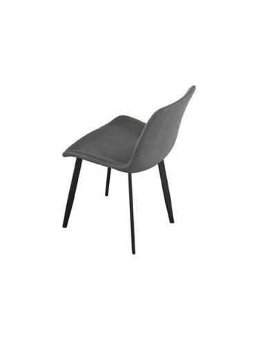 SILLA COMEDOR LIS CUIR GRIS