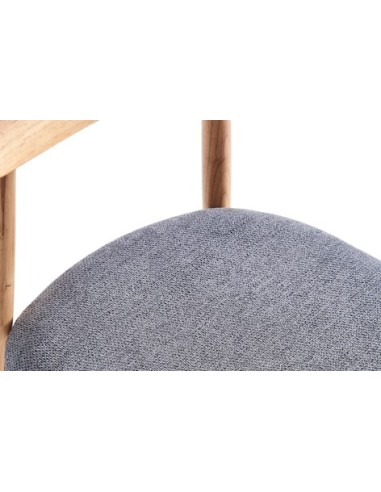 SILLA COMEDOR SHIA GRIS / NATURE