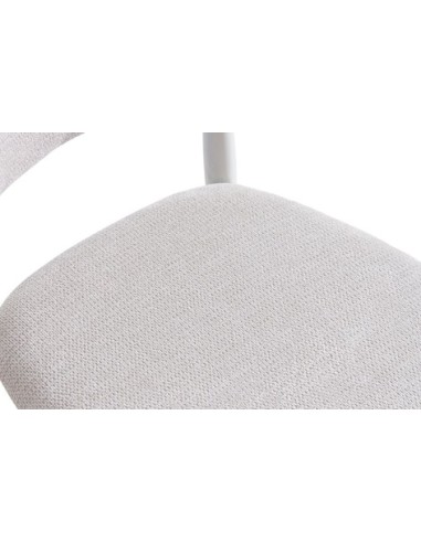 SILLA COMEDOR VERA BEIGE BLANCO
