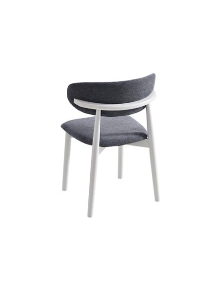 SILLA COMEDOR VERA GRIS / BLANCO