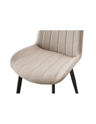 SILLA COMEDOR SOPHIE TEJIDO BEIGE