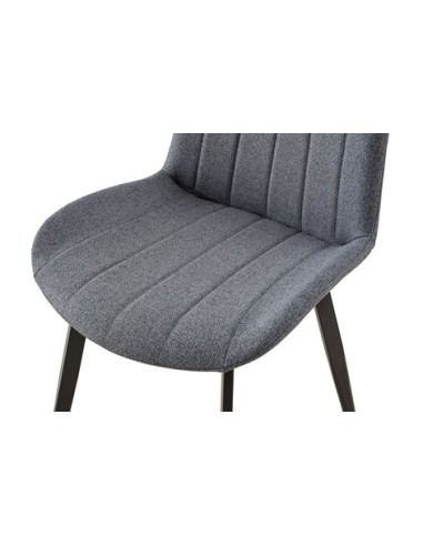 SILLA COMEDOR SOPHIE TEJIDO GRIS
