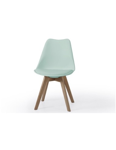 SILLA COMEDOR MODELO BISTRO VERDE AGUA