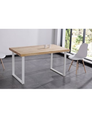 MESA COMEDOR FIJA NATURAL 140 x 80 CM...