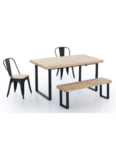 MESA COMEDOR EXTENSIBLE NATURAL 140 -...