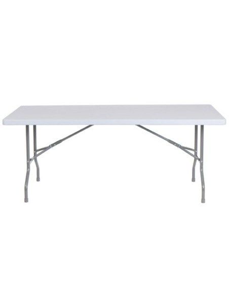 MESA PLEGABLE EVENTOS 200 x 90 CM BLANCO