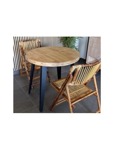 MESA COMEDOR REDONDA EXTENSIBLE BERG...