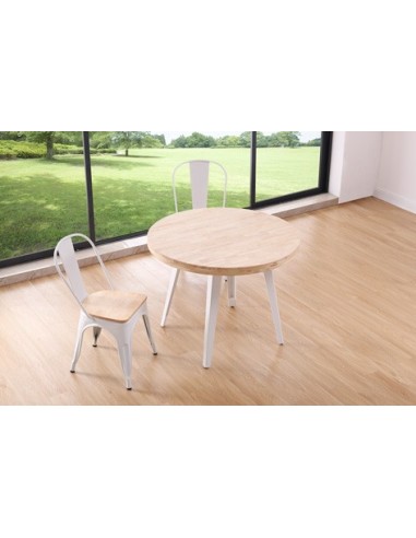 MESA COMEDOR REDONDA FIJA BERG 100 CM...