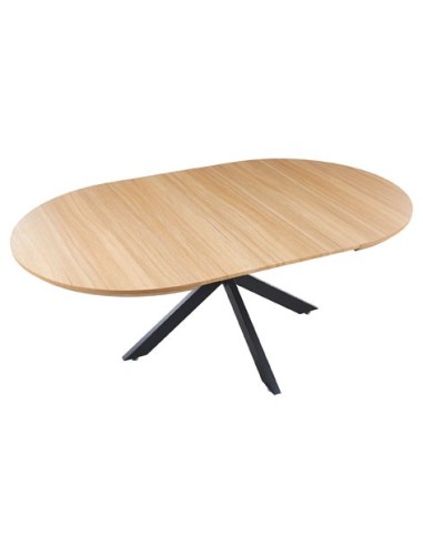 MESA COMEDOR REDONDA EXTENSIBLE CROSS...
