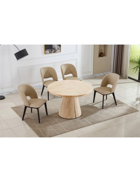 MESA COMEDOR EXTENSIBLE KENIA 120 - 160 - 200 CM NORDISH