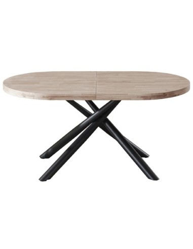 MESA COMEDOR OVAL EXTENSIBLE 160 -...
