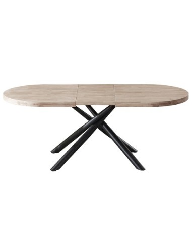 MESA COMEDOR OVAL EXTENSIBLE 160 -...