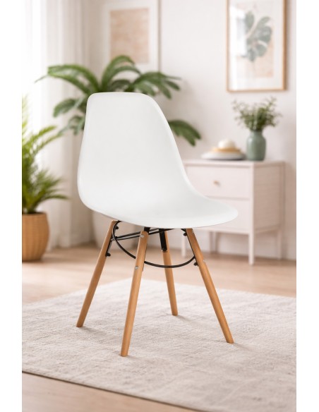 Silla de Comedor Dinam – Estilo Nórdico y Confort Moderno