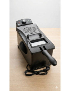 Freidora Comelec Negra