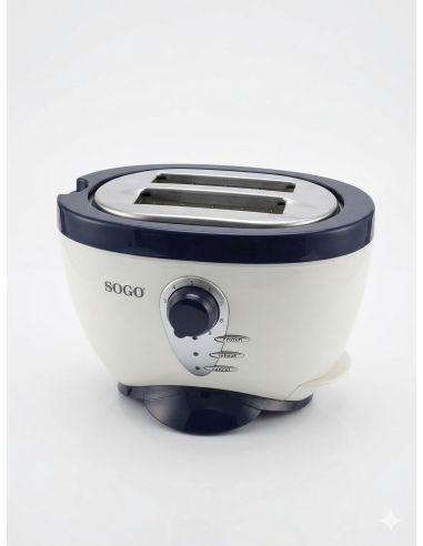 Tostadora SOGO Retro de Doble Ranura