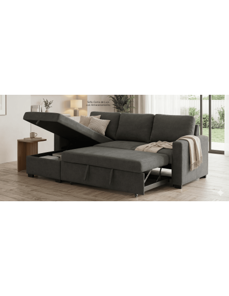 Chaise Longue Cama Modelo PATON con Arcón