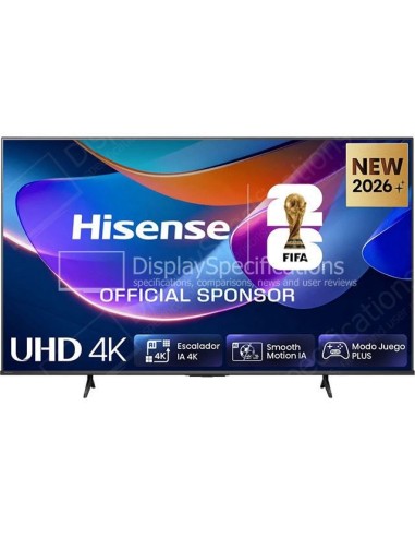 Televisor LED 65" UHD 4K con...