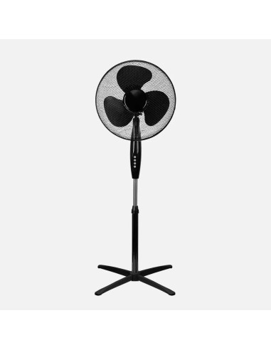 Ventilador de Pé 45W de cor Negra con...