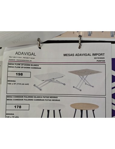 Mesa de centro elevable y extensible...