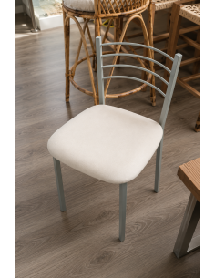 Silla de cocina metálica...