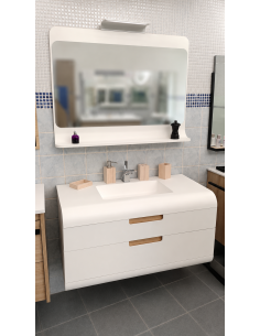 Conjunto de baño suspendido...
