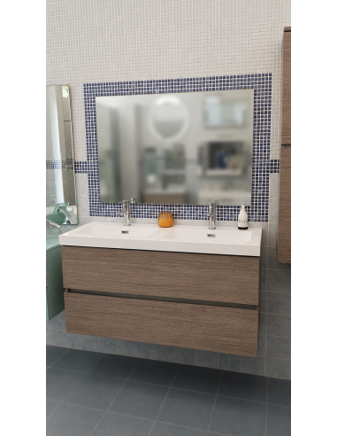Conjunto de baño suspendido efecto...