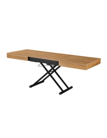 Mesa de Centro Elevable y Extensible NÉMES 120/200 cm