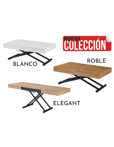 Mesa de Centro Elevable y Extensible...