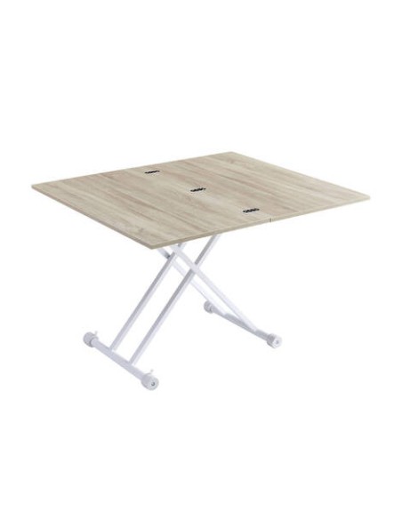 Mesa de Centro Elevable y Extensible Sisemát 100 x 57/114 cm