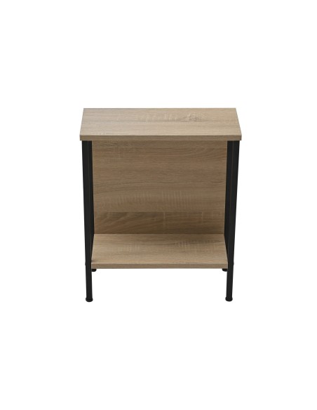 MESA RINCON / SOFÁ DECK 40 x 18 CM OAK / NEGRO