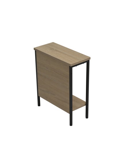 MESA RINCON / SOFÁ DECK 40 x 18 CM OAK / NEGRO