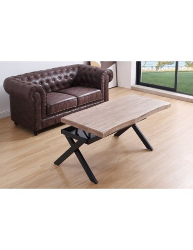MESA CENTRO ELEVABLE XENA 120 X 66 CM...