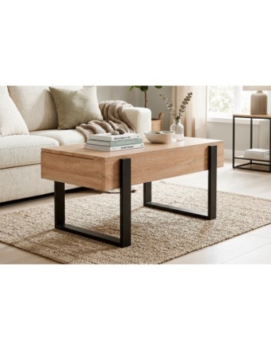 MESA CENTRO ELEVABLE 110 X 60 CM...