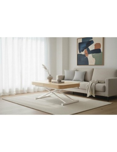 MESA CENTRO ELEVABLE Y EXTENSIBLE 120...