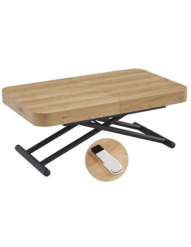 MESA CENTRO ELEVABLE Y EXTENSIBLE 120...