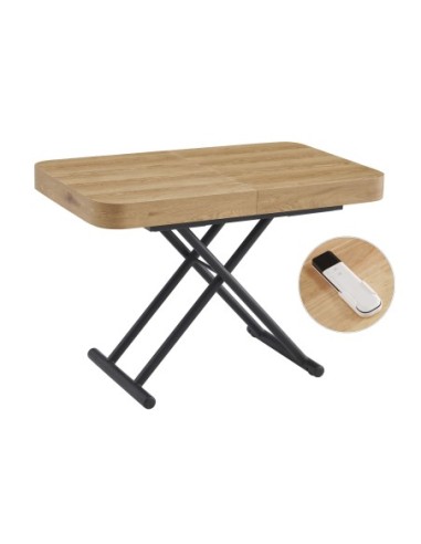 MESA CENTRO ELEVABLE Y EXTENSIBLE 120...