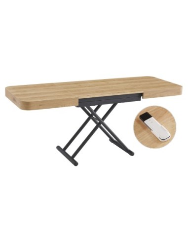 MESA CENTRO ELEVABLE Y EXTENSIBLE 120...