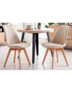 SILLA COMEDOR TAPIZADA...