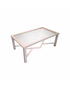 Mesa camilla forja tubo de 4cm