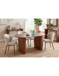MESA COMEDOR OVAL...