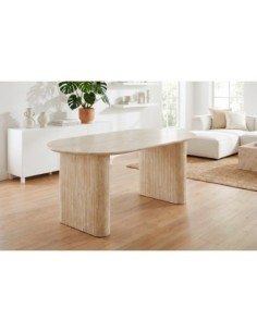 MESA COMEDOR OVAL...