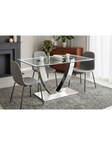 MESA FIJA COMEDOR DUBAI CRISTAL...