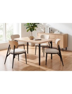 MESA COMEDOR FIJA MOON 140...