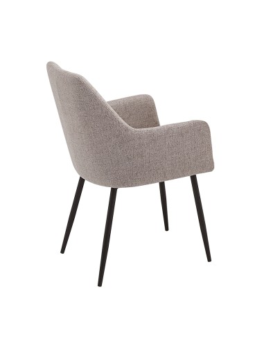 SILLÓN TAPIZADO DEVON CON BRAZOS Y...