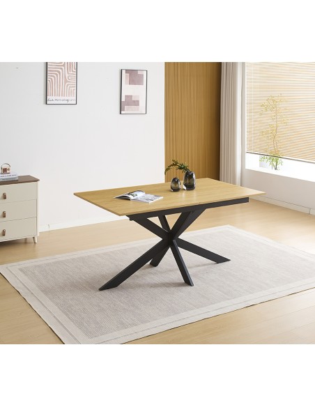 Mesa de Comedor Extensible Keller 160-240 × 90 cm