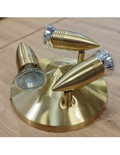Plafón de Techo Dorado con...