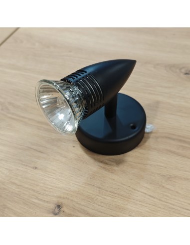 Foco de Superficie Negro Orientable...