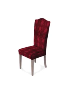 Silla diseño romantico tapizada completamente