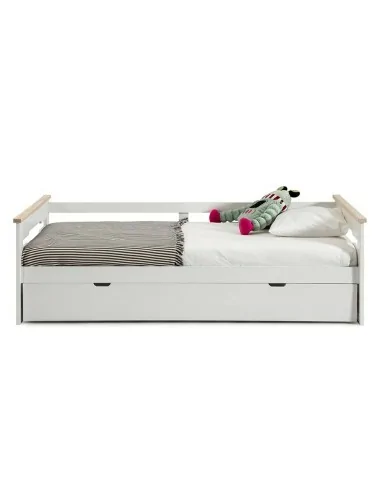 Cama Nido 90 x 190cm Modelo Zeri Blanco